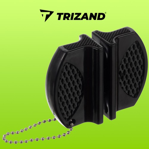 Trizand 22274 Brúska na nože obojstranný čierna – Obrázok 5