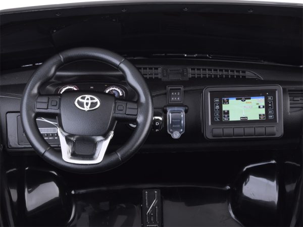 Auto na batérie, veľká Toyota Hilux 2-miestne PA0250 – Obrázok 7
