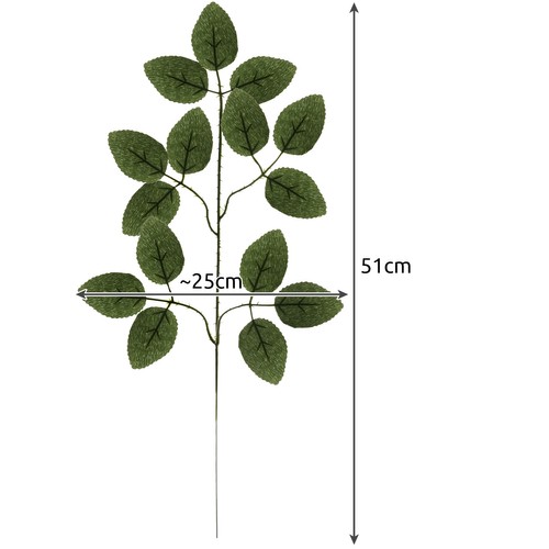 Umelé listy 47cm - sada 12 ks. Gardlov 22557 – Obrázok 9