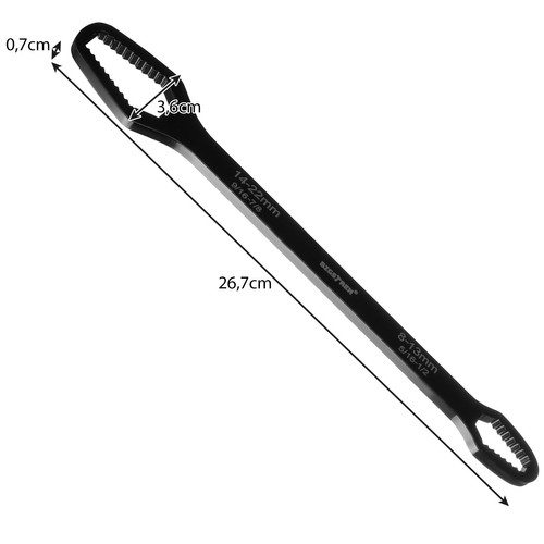 Univerzálny nástrčný kľúč 8-22mm Bigstren 22549 – Obrázok 9