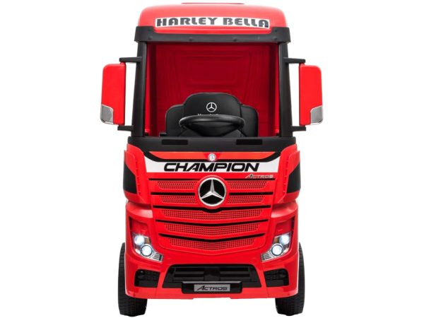 Elektrický kamion Mercedes Benz Actros červený