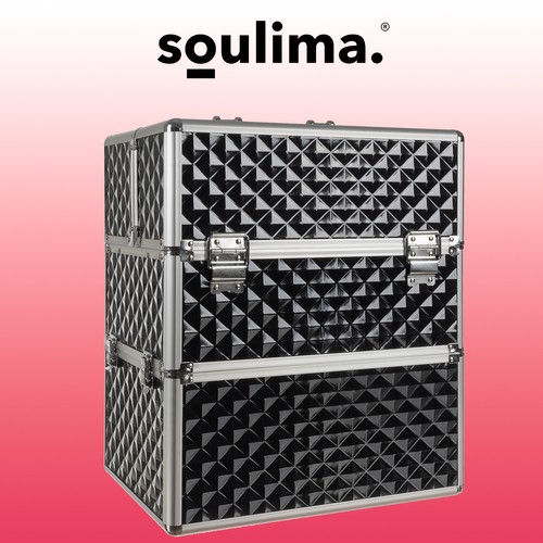 XL kozmetický kufrík Soulima 22529 – Obrázok 10