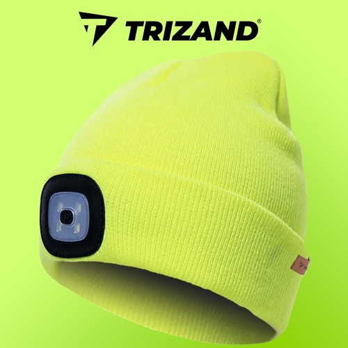 Zimná čiapka s baterkou - žltá Trizand 22664 – Obrázok 8