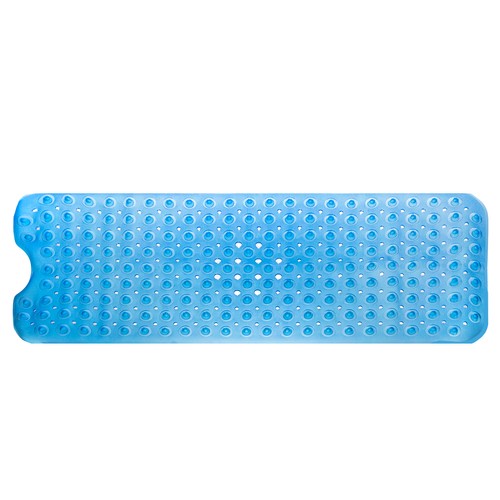 Ruhhy 22540 Kúpeľňová protišmyková podložka do vane 100 x 40 cm, modrá – Obrázok 8