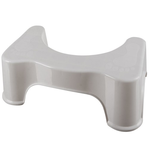 Ruhhy 21852 Podstavec na toaletu, 42 x 26 x 17 cm, biela – Obrázok 3