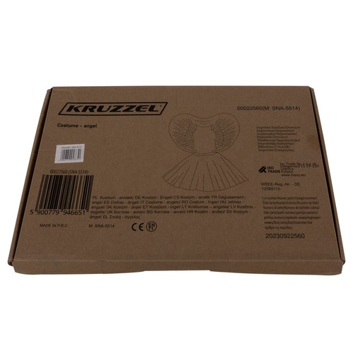 Kruzzel 22560 Kostým anjel – Obrázok 7