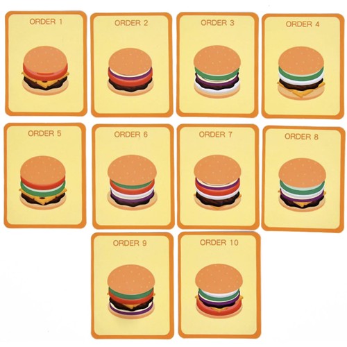 Kruzzel 22673 Detský drevennezaraý hamburger – Obrázok 7