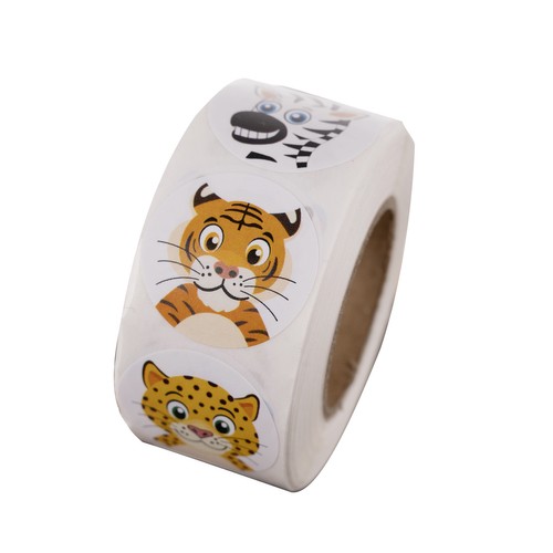 Motivačné samolepky - rolka 500 ks. Kruzzel 22947 – Obrázok 5