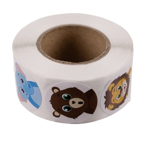 Motivačné samolepky - rolka 500 ks. Kruzzel 22947 – Obrázok 6