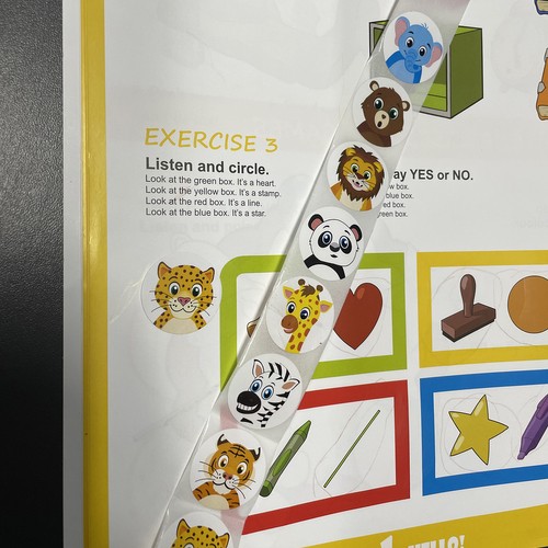 Motivačné samolepky - rolka 500 ks. Kruzzel 22947 – Obrázok 9