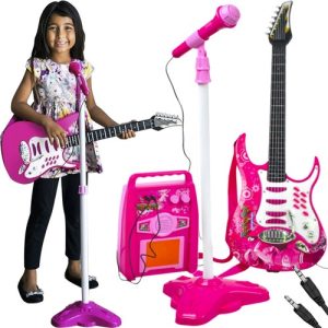 Gitara + mikrofón + zosilňovač rose 22407