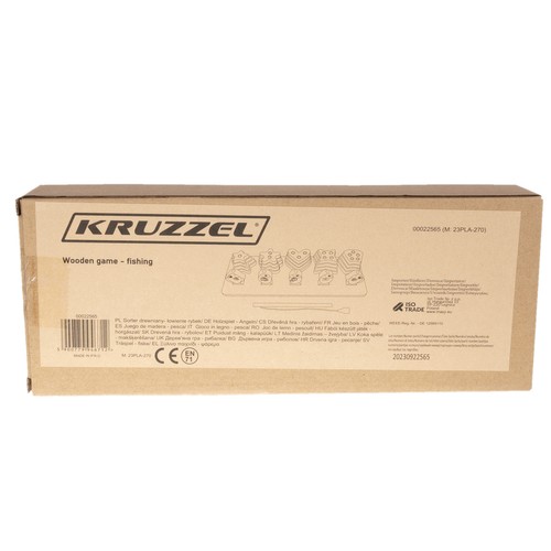 Kruzzel 22565 Drevená vkladačka pre deti – Obrázok 11