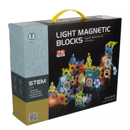 Kruzzel Magnetické bloky 75 ks – Obrázok 2