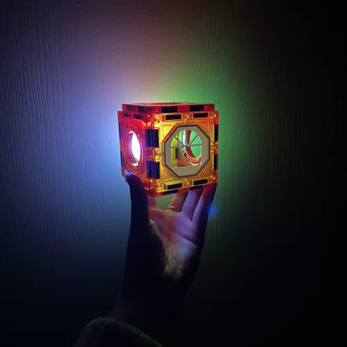 Kruzzel Magnetické bloky 75 ks – Obrázok 15