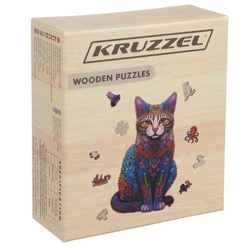 Drevené puzzle - Kruzzel 22878 puzzle – Obrázok 3
