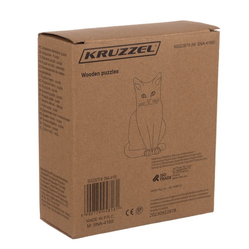 Drevené puzzle - Kruzzel 22878 puzzle – Obrázok 6