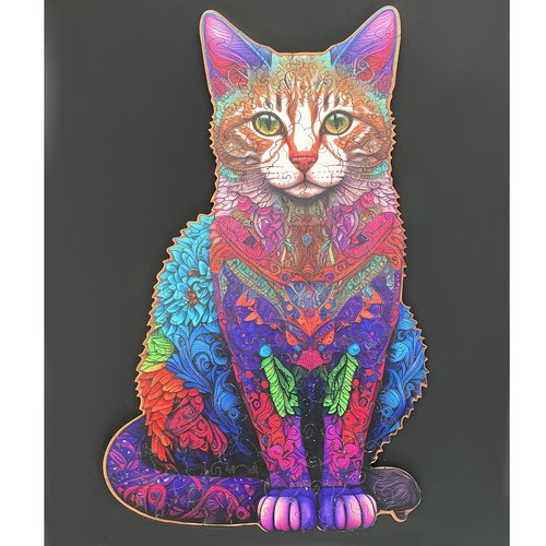 Drevené puzzle - Kruzzel 22878 puzzle