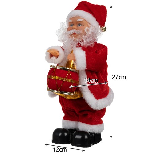 Hrajúce Santa Claus - figúrka 30cm Ruhhy 22162 – Obrázok 3