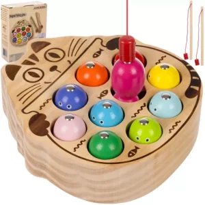 Hra "Chytanie rýb" na magnet Kruzzel 21856