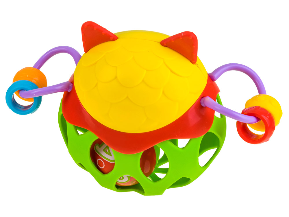 Hrkálková hračka Rattle Teether Sova – Obrázok 3