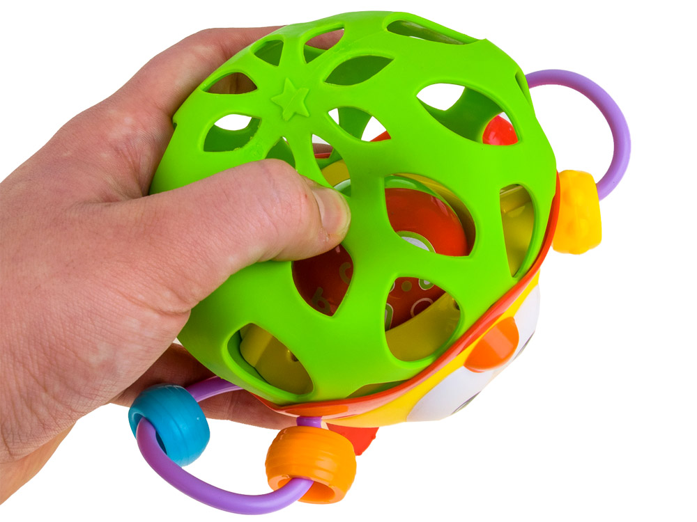 Hrkálková hračka Rattle Teether Sova – Obrázok 4