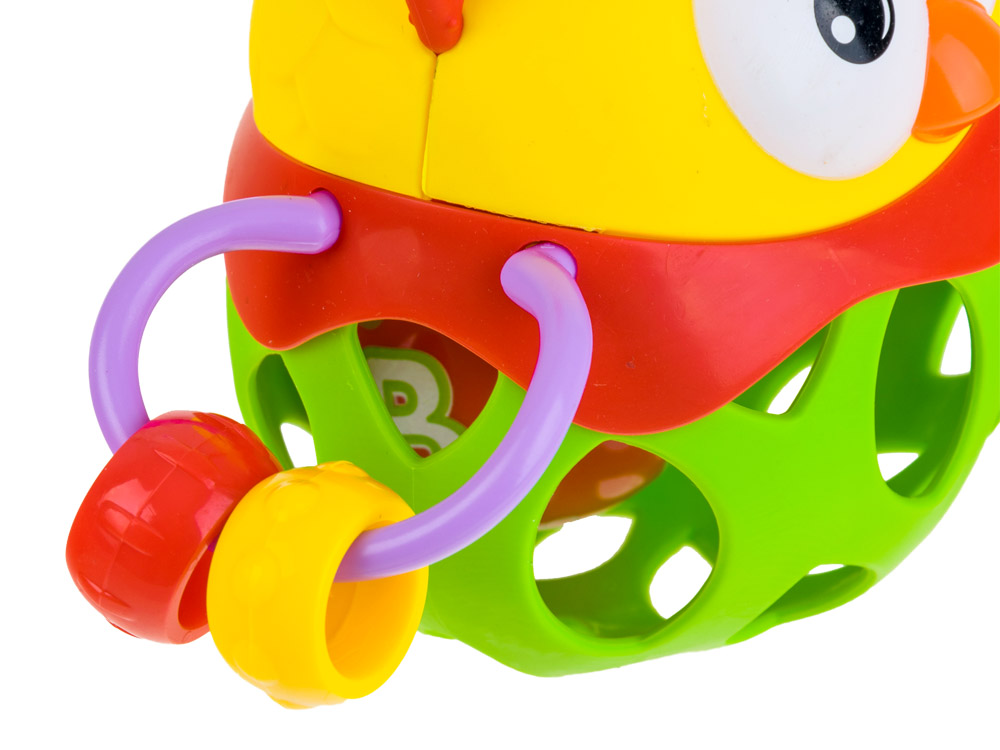 Hrkálková hračka Rattle Teether Sova – Obrázok 5