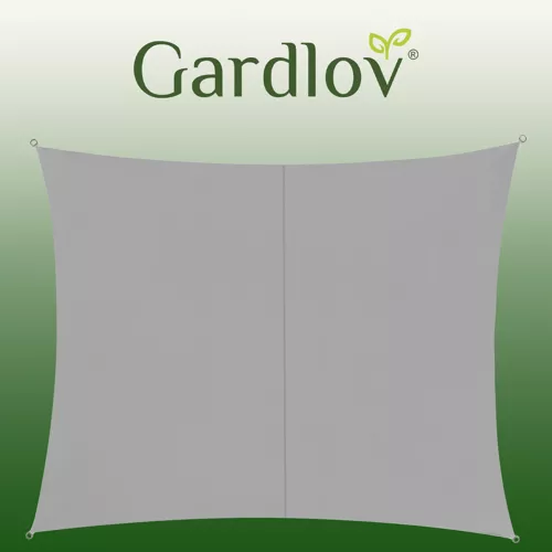 Tieňová plachta 3x2m - šedá Gardlov 23162 – Obrázok 2