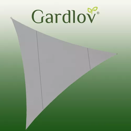 Tieňová plachta 4x4x4m - šedá Gardlov 23141 – Obrázok 2