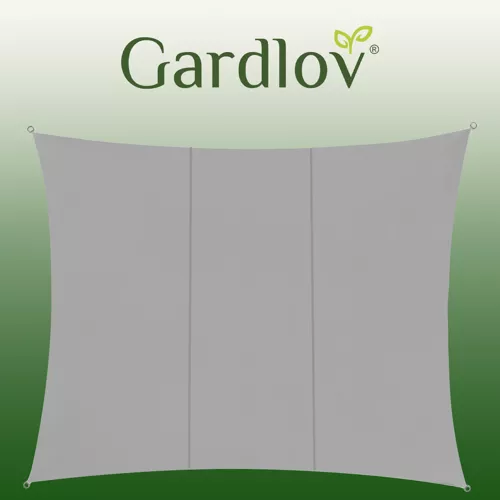 Tieňová plachta 4x3m - šedá Gardlov 23143 – Obrázok 2