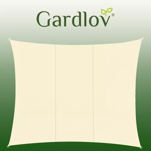 Tieňová plachta 4x3m - béžová Gardlov 23144 – Obrázok 2