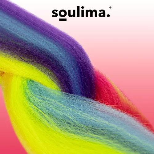 Syntetické dúhové vrkoče Soulima 23571 – Obrázok 4