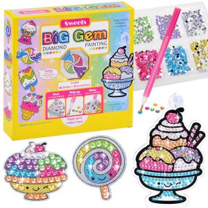 Kreatívna sada diamantové maľovanie - SLADKOSTI