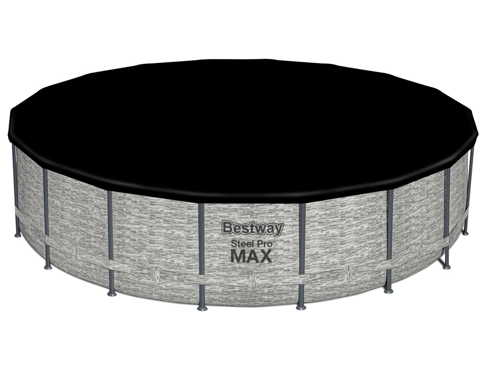 Bestway rámový bazén 549x122cm 8v1 kameň 5618Y – Obrázok 9