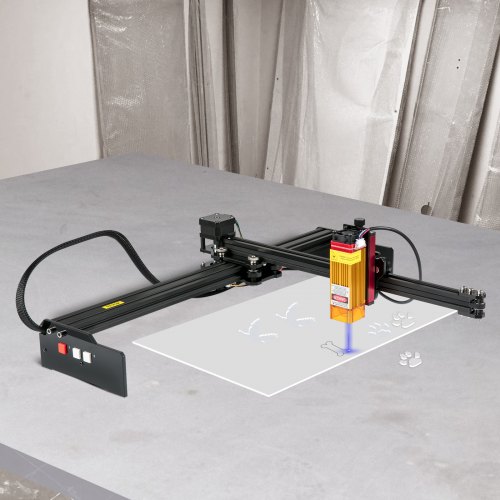 Prenosný Laserový Gravírovací Stroj 27 X 44 Cm Veľká Gravírovacia Plocha 5,5 W 3D Tlačiareň – Obrázok 7