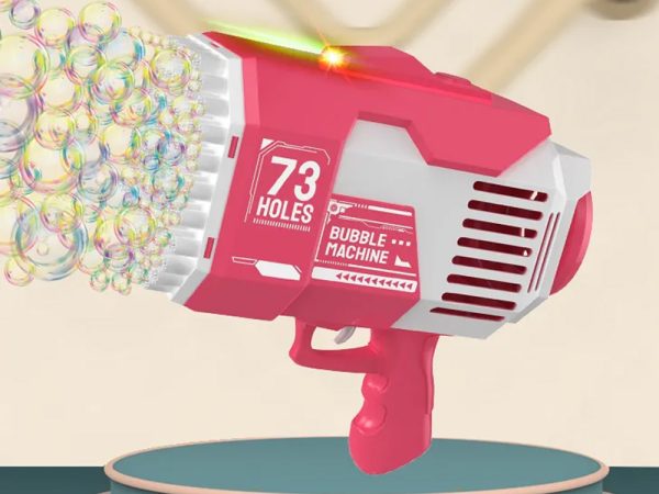 Hračka Bazooka Pištoľ na mydlové bubliny ZA4417 – Obrázok 5
