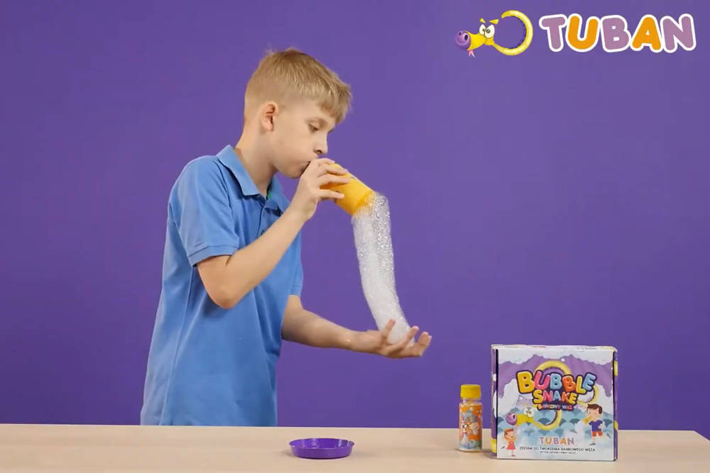 Tuban Bubble Snake - sada mydlových bublín ZA4504 – Obrázok 2