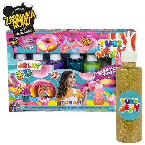 Sada TUBI JELLY SWEETS - výroba želé cukríkov + 6 farieb