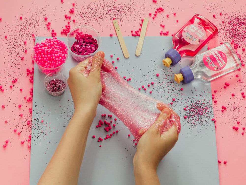 Veľká sada na výrobu slizu XL Cookie Rose – Obrázok 4