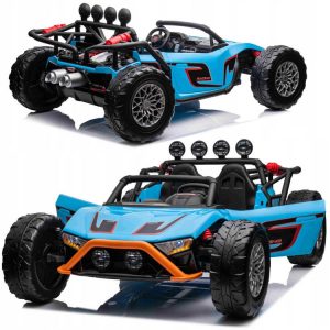 Joko Elektrické autíčko Buggy Racing, Dvojmiestne, 2x24V 200W, nosnosť 50kg, modrá