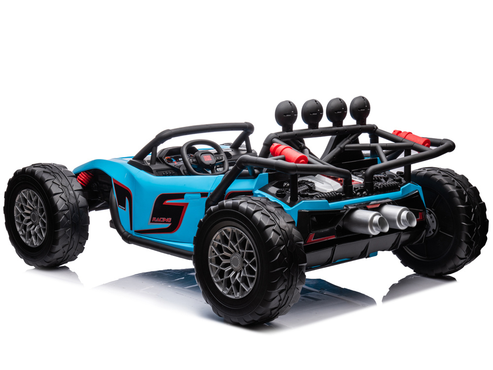 Joko Elektrické autíčko Buggy Racing, Dvojmiestne, 2x24V 200W, nosnosť 50kg, modrá – Obrázok 5
