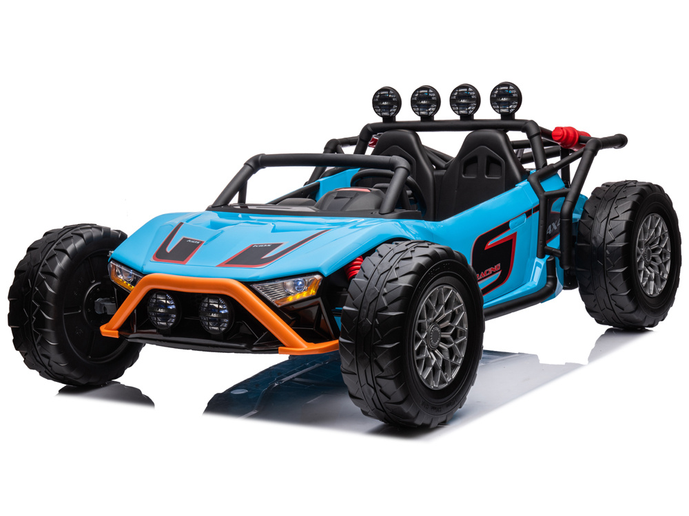 Joko Elektrické autíčko Buggy Racing, Dvojmiestne, 2x24V 200W, nosnosť 50kg, modrá – Obrázok 2