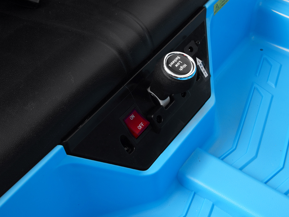 Joko Elektrické autíčko Buggy Racing, Dvojmiestne, 2x24V 200W, nosnosť 50kg, modrá – Obrázok 7