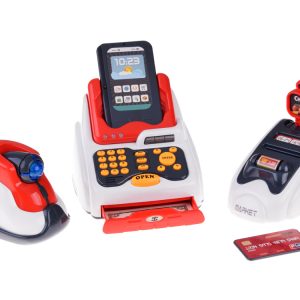 Pokladňa Mini Market Set Skener Čítačka kariet obchod set ZA4636