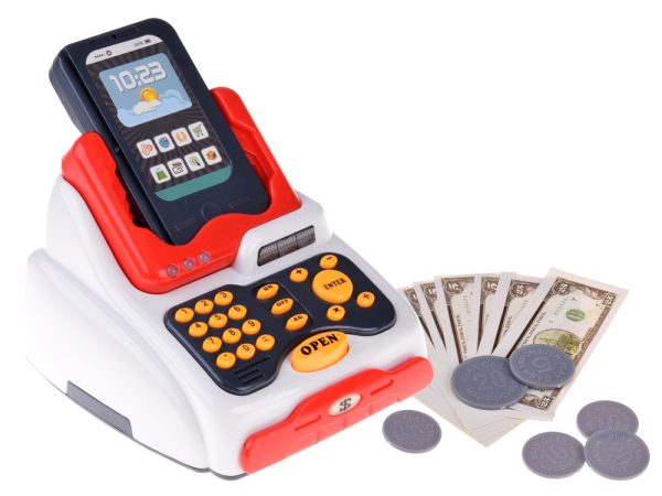 Pokladňa Mini Market Set Skener Čítačka kariet obchod set ZA4636 – Obrázok 4