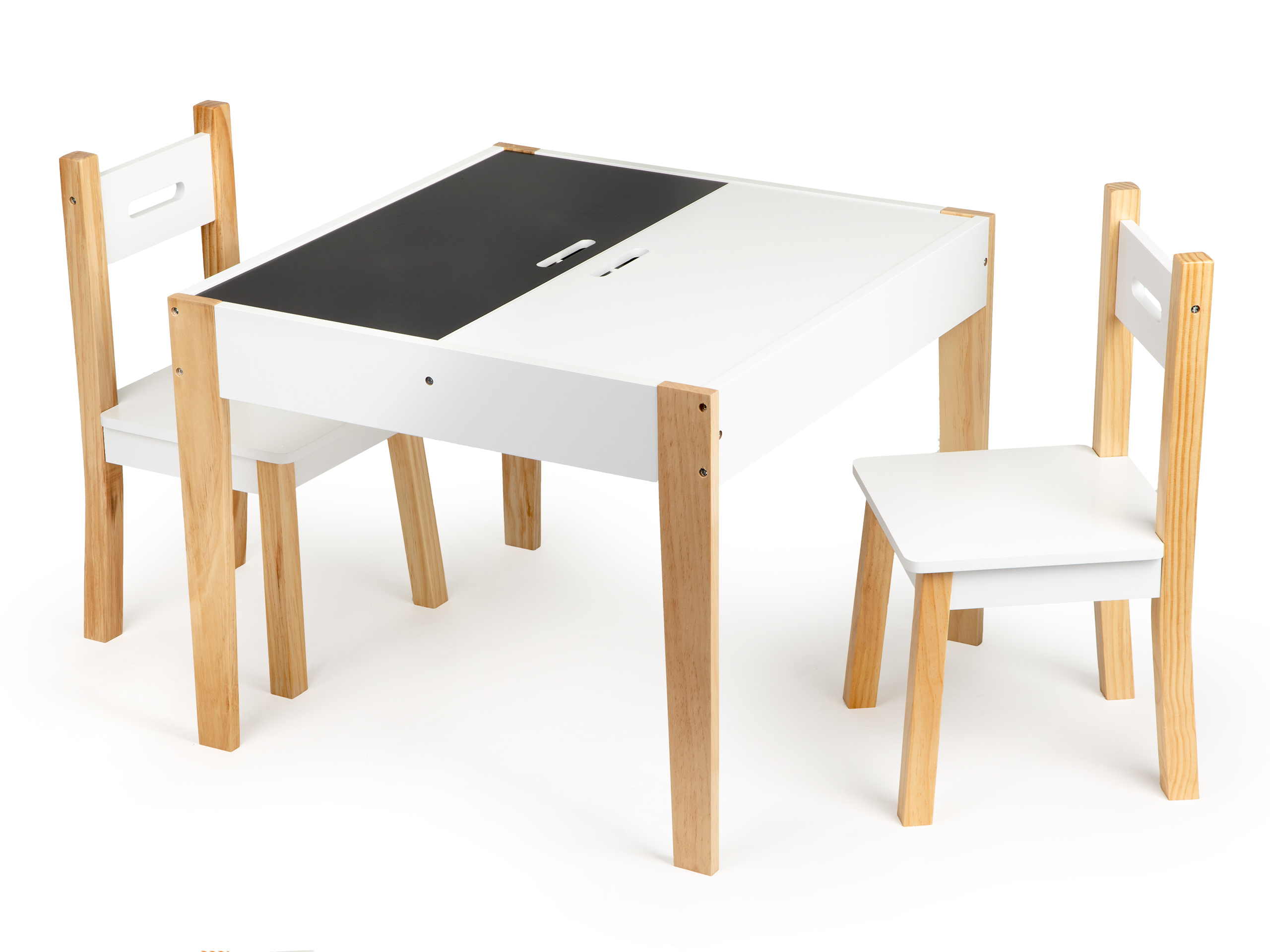 Stôl s dvoma stoličkami set detského nábytku ECOTOYS – Obrázok 2