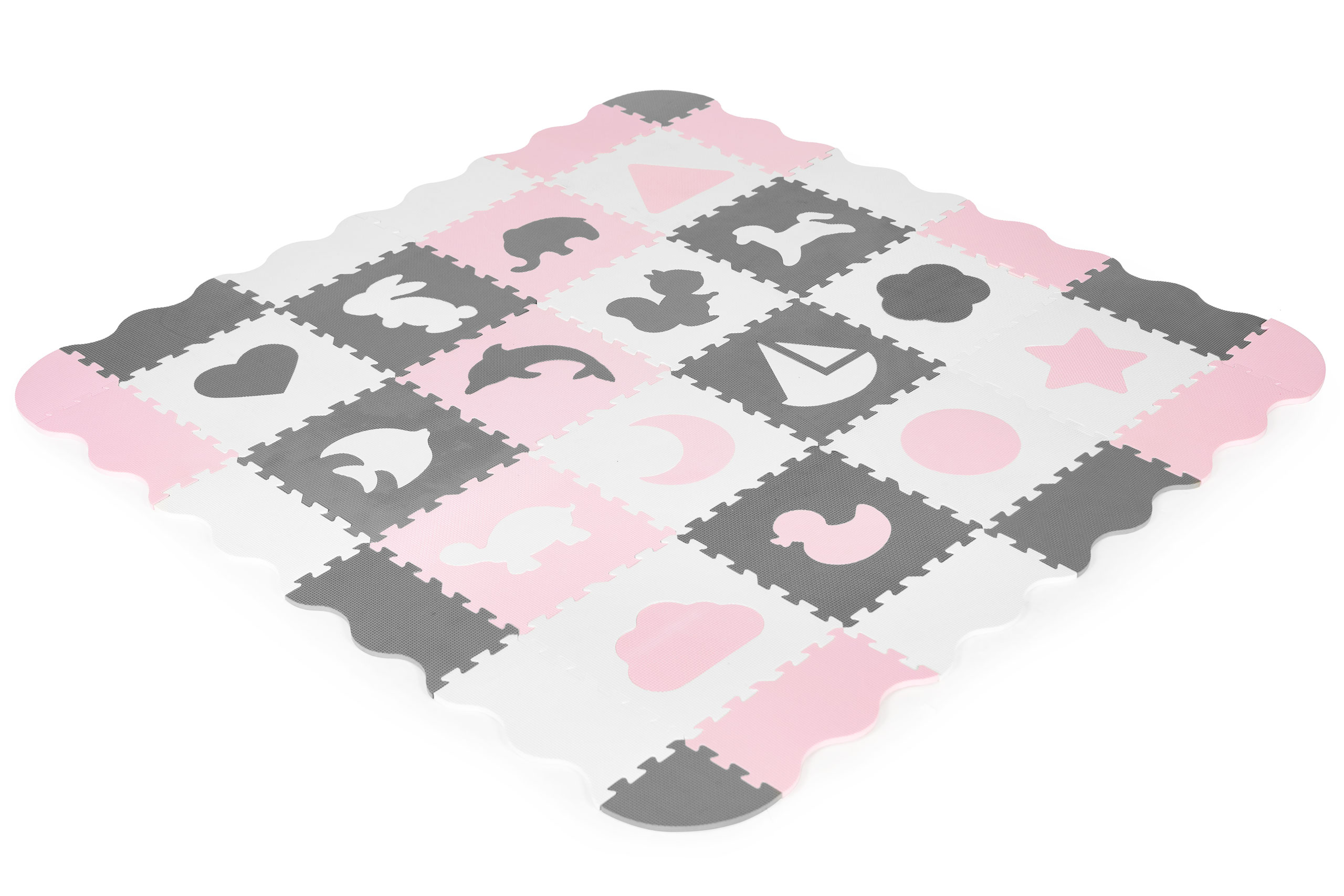 Detská penová hracia puzzle podložka 36ks | zvieratká – Obrázok 2