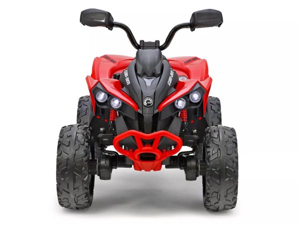 Elektrická štvorkolka QUAD  PA0284 CZ - červená – Obrázok 2