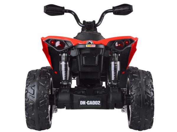 Elektrická štvorkolka QUAD  PA0284 CZ - červená – Obrázok 3