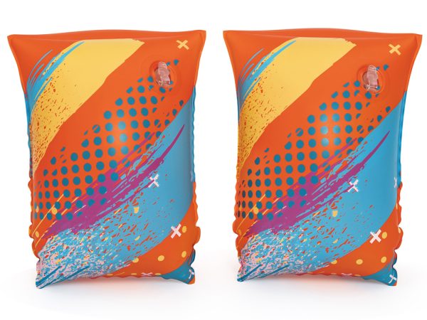 Bestway farebné plavecké rukávy S/M butterflies 32273 – Obrázok 2