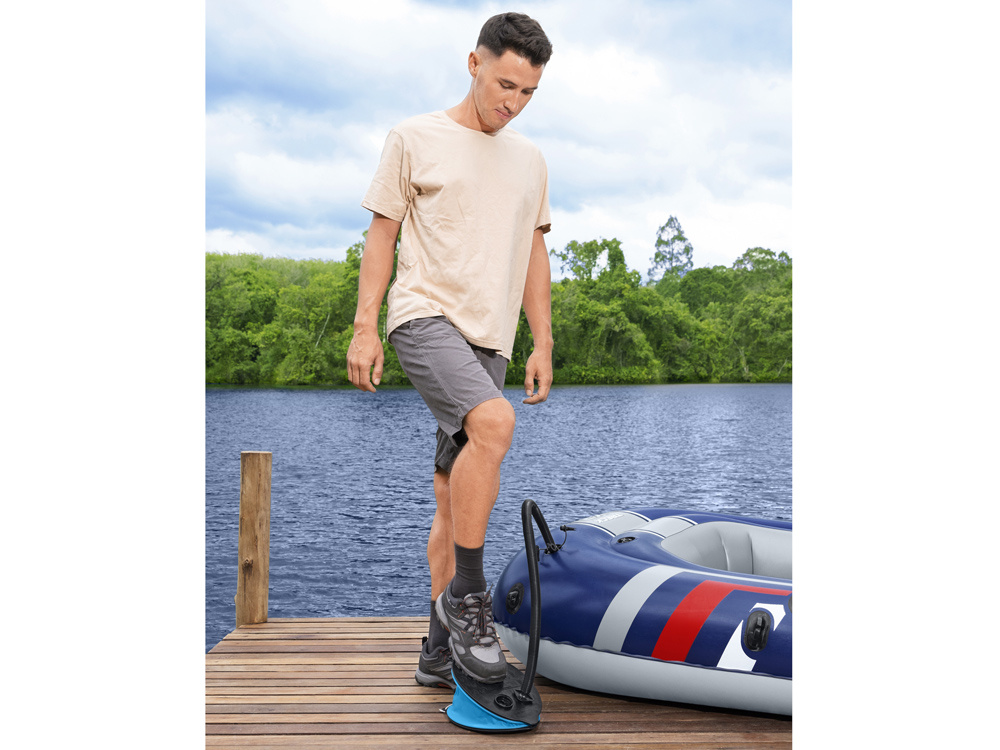 Bestway nožná pumpa na matrac 28 x 19 cm 1,4 l Air Step 1400 62004 – Obrázok 5
